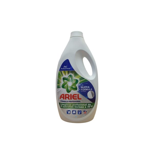 Ariel Detergente Líquido  Profesional 55 lav