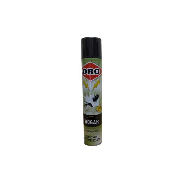 Oro Matón Insecticida Spray Lavanda 750ml.