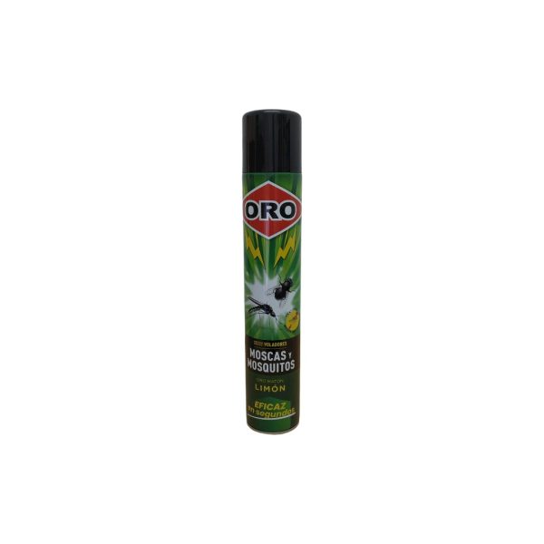 Oro maton Insecticida Spray Limon 750ml.