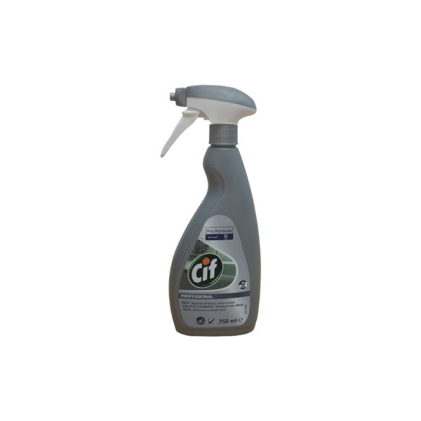 Cif Acero Inoxidable 750ml. pistola