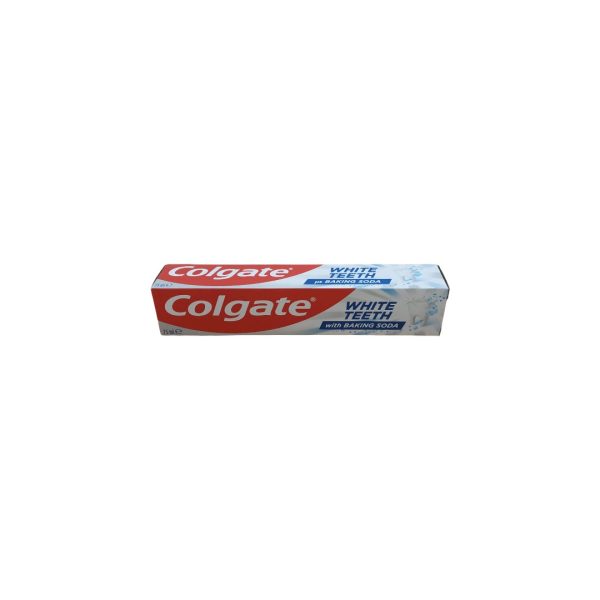 Colgate White teeth with baking soda 75ml.