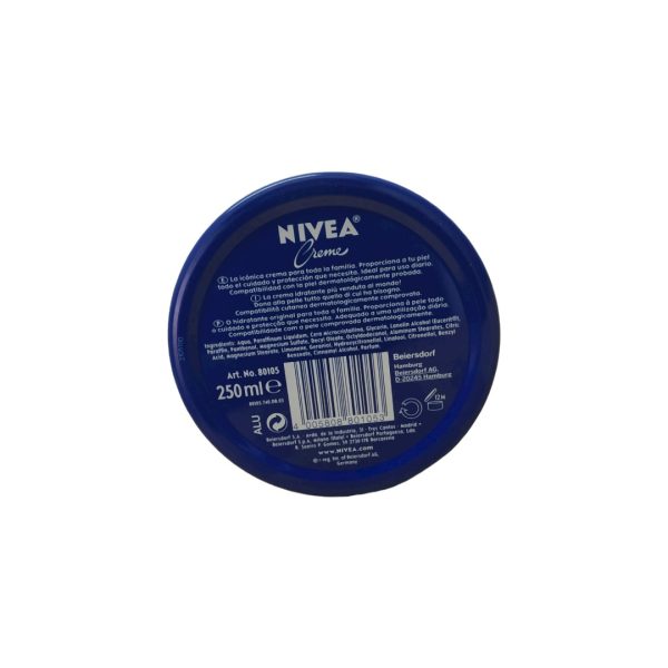 Nivea Crema de Manos lata azul Tarro 250ml - Imagen 2