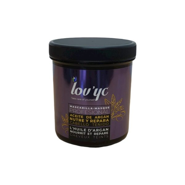 Lovyc Mascarilla  Aceite de Argan Nutre y Repara 700ml.