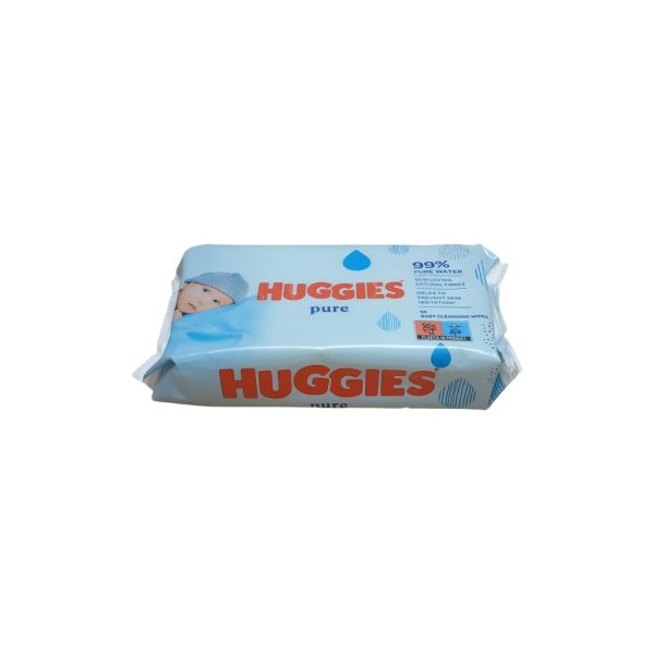 Huggies Tollitas Humedas Pure 56 uds.