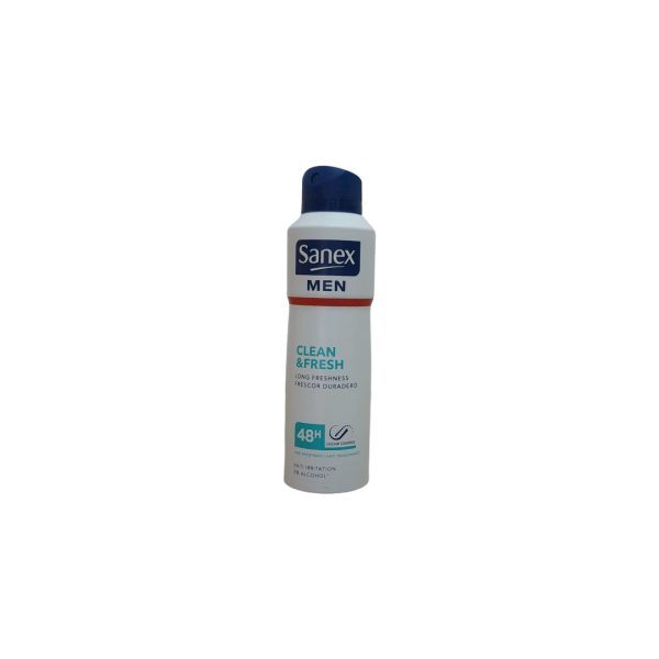 Sanex Desodorante Spray Men Clean & Fresh 200 ml