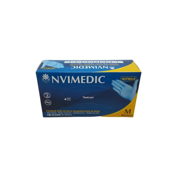 Nvimedic Guantes Nitrilo Azul Talla M