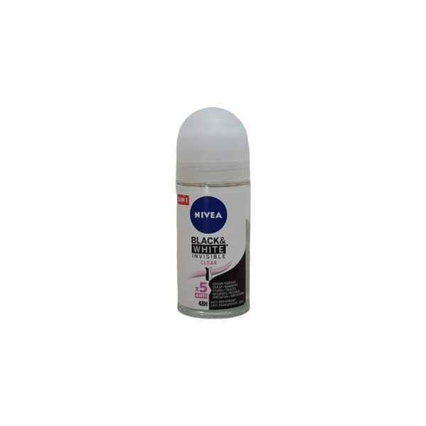 Nivea Desodorante Roll on Black & White 50ml.