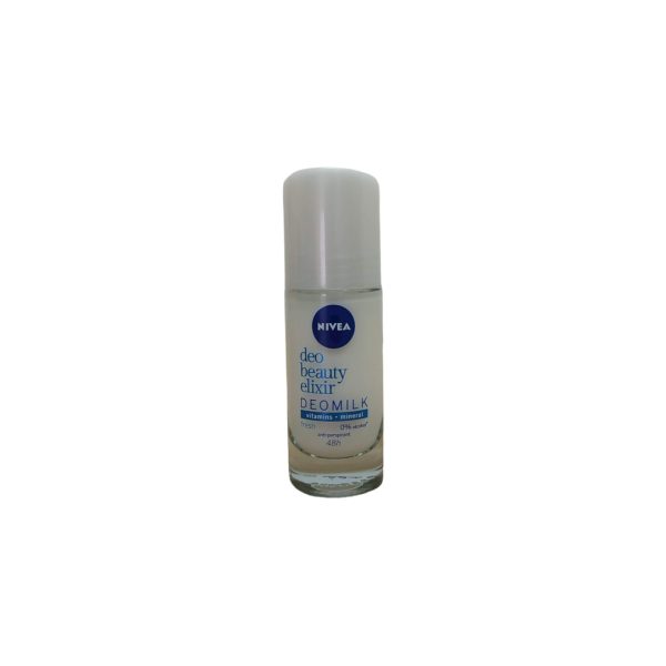 Nivea Desodorante Roll on Beauty Elixir Deomilk Fresh 40ml.