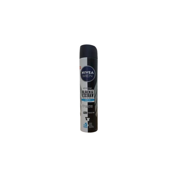 Nivea Desodorante Spray Black & White Invisible Men 200ml