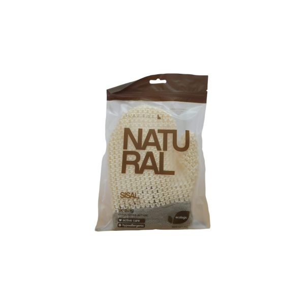 Natural Guante de Crin Sisal Peeling