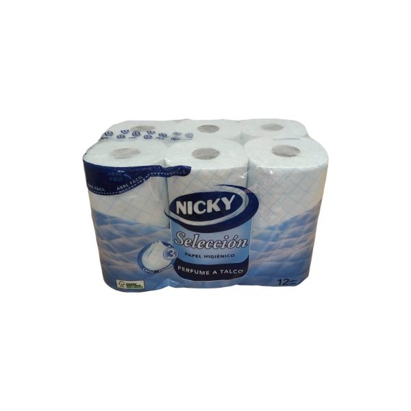 Nicky 12r.(3 capas) Seleccion Perfume Talco