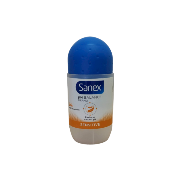 Sanex Sensitive Roll on  Ph Balance Dermo 50ml.