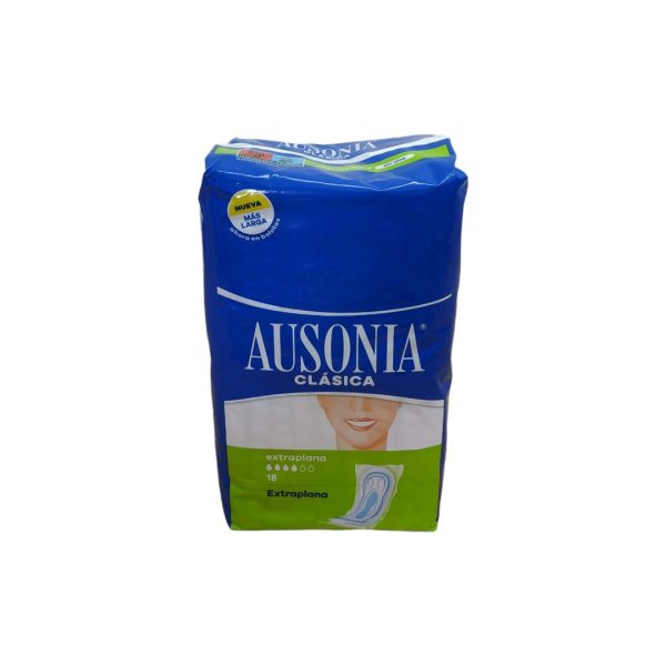 Ausonia Extraplana Compresa Clasica 18 uds.