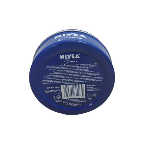 Nivea Crema corporal lata azul tarro 400ml - Imagen 2