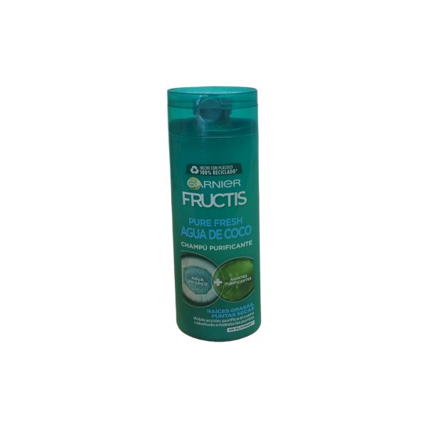 Fructis Champu Agua de Coco 360ml.