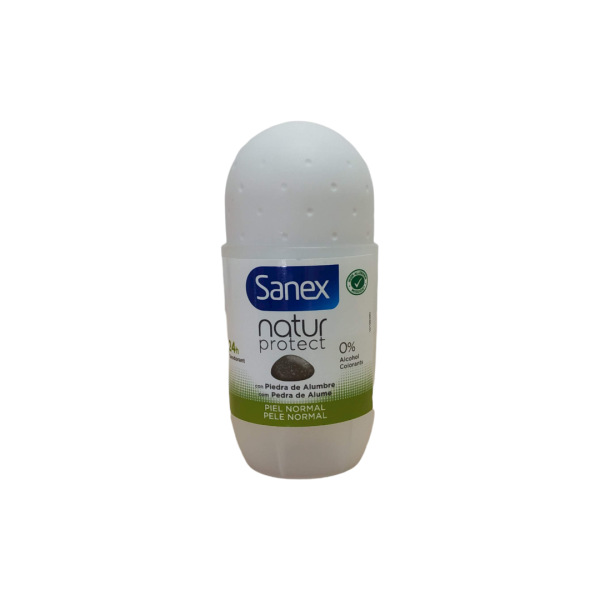 Sanex Desodorante Roll on Natur Protect Piel normal 50ml.