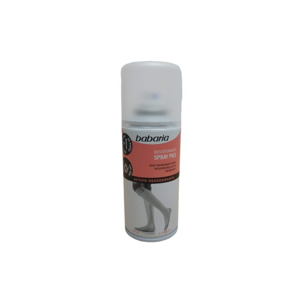 Babaria Desodorante Spray Pies 150ml.