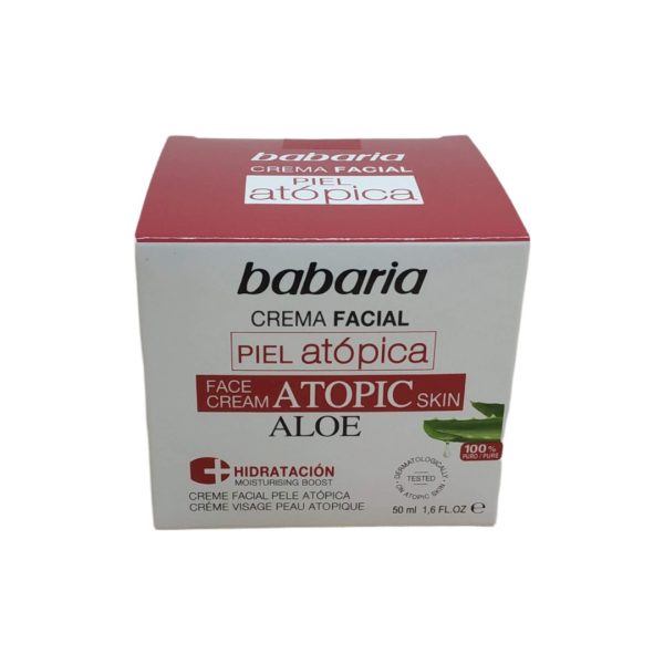 Babaria Crema Facial Piel Atópica 50ml.