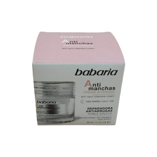 Babaria Crema intensiva antimanchas 50ml.