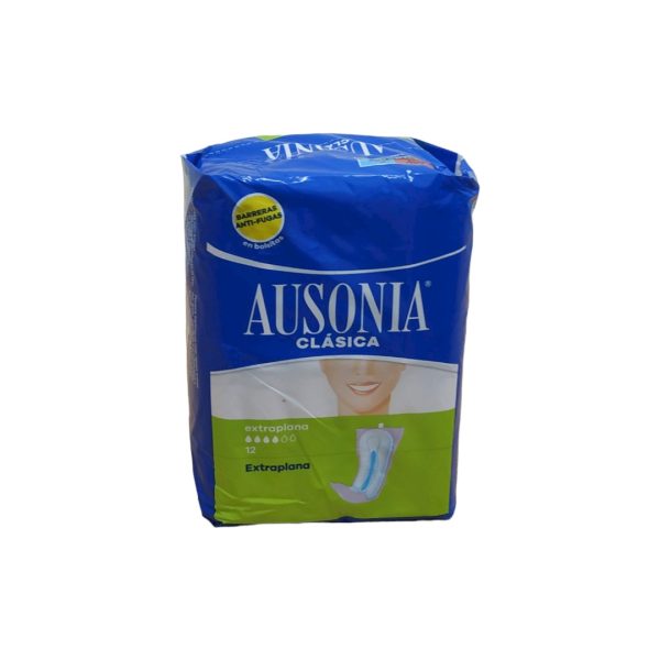 Ausonia Compresa Clasica Extraplana 12 uds.