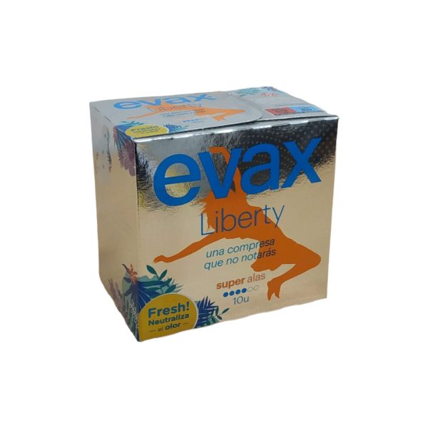 Evax Compresas Liberty super alas 10 uds.