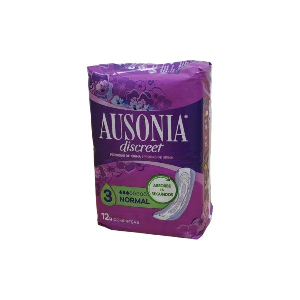 Ausonia Compresas Discreet Normal 12uds