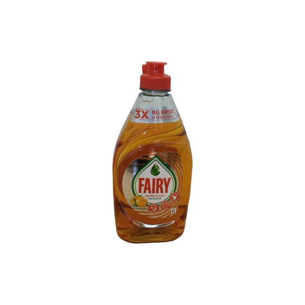 Fairy Lavavajillas Naranja Ultra Poder 400ml.