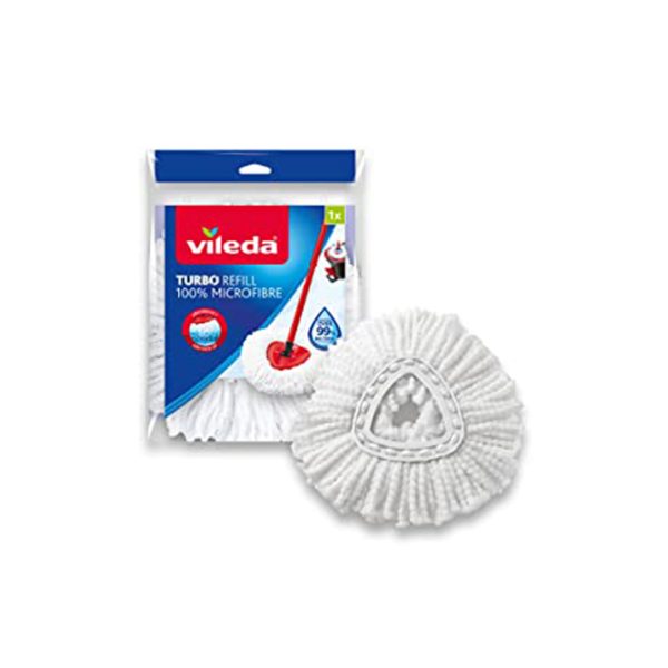 Vileda Turbo fregona recambio 100% microfibra