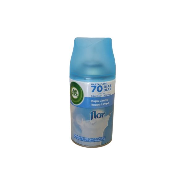 Air Wick Ambientador Recambio Ropa limpia 250ml.