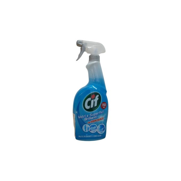 Cif Limpiacristales pistola con amoniaco 750ml.