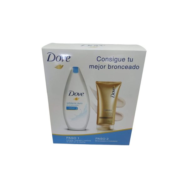 Dove pack Gel 250ml + Bronceate e hidrata 200ml