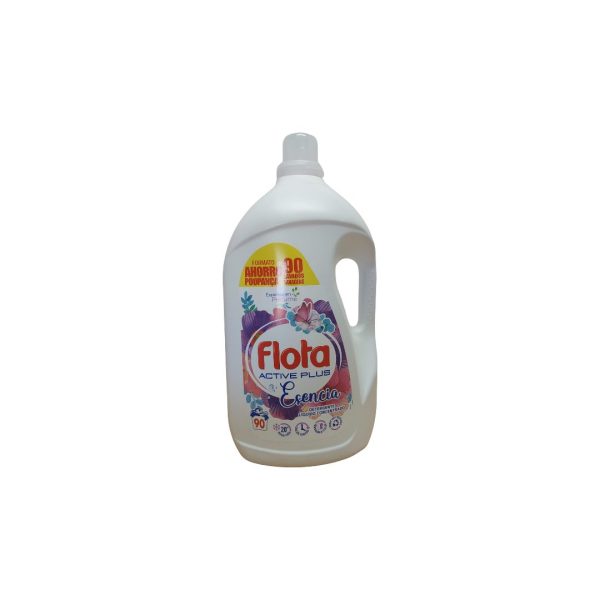 Flota Detergente Liquido Active Plus Esencia 90 lavados