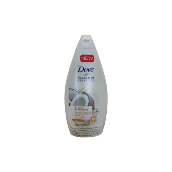 Dove Gel de baño con aceite de coco y leche de almendras 450ml