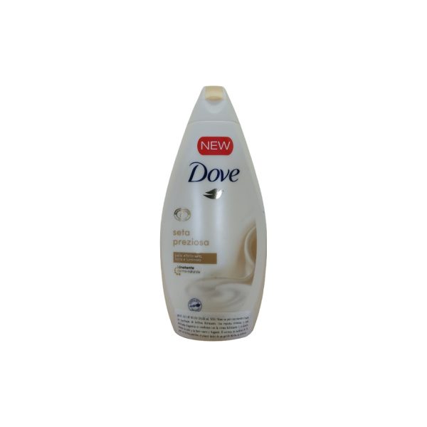 Dove Gel de baño Piel sedosa dermo natural 450ml