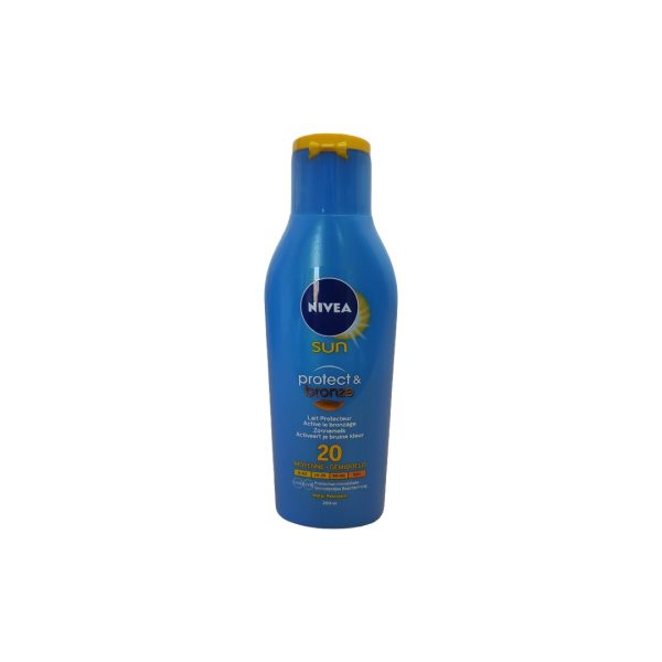 Nivea Solar Protect & Bronze F20  200ml