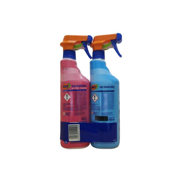 Kh-7 sin manchas Dúo pistola azul 750ml. + pistola rosa 750ml. - Imagen 2