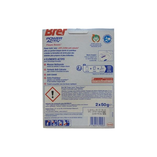 Bref Power Activ Fleurs 2x50g. - Imagen 2