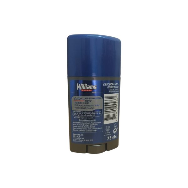 williams Desodorante Stick Ice Blue 75ml - Imagen 2
