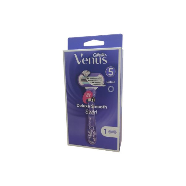 Gillette Venus Deluxe Smooth Swirl maquina + 1 recambio ( 5 laminas)