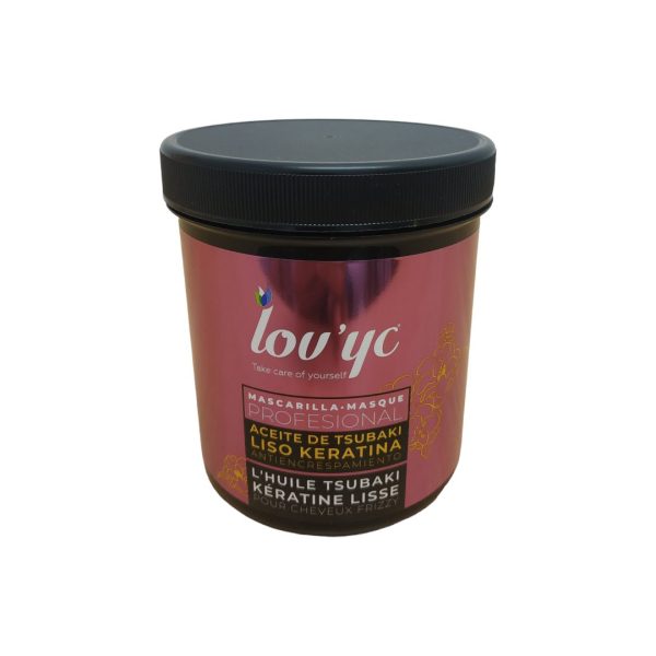 Lovyc Mascarilla del cabello Liso Keratina 700ml.