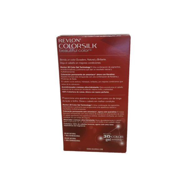 Revlon Colorsilk Tinte del Pelo 54 Castaño Claro Dorado. - Imagen 3