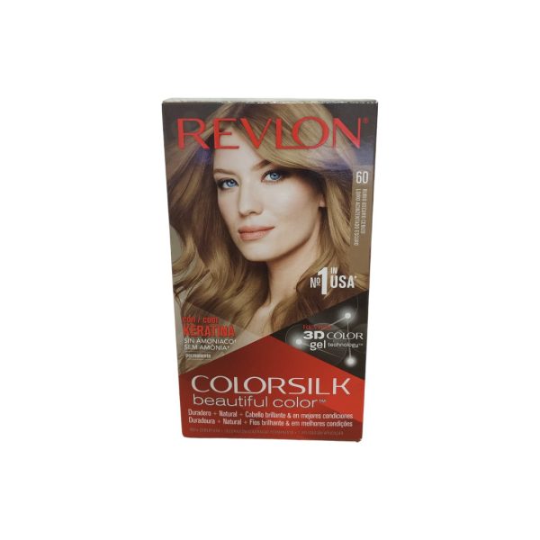 Revlon Colorsilk Tinte del Pelo 60 Rubio Oscuro Ceniño