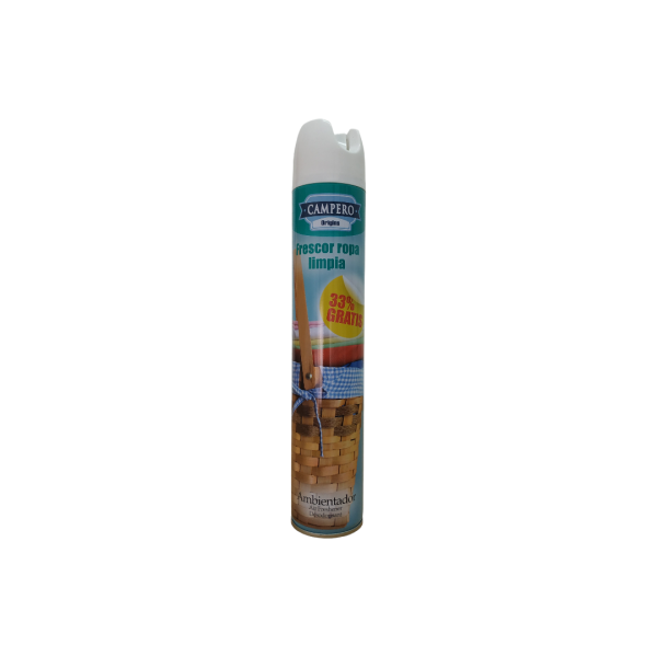 Campero Ambientador Spray Frescor ropa limpia 400mldet