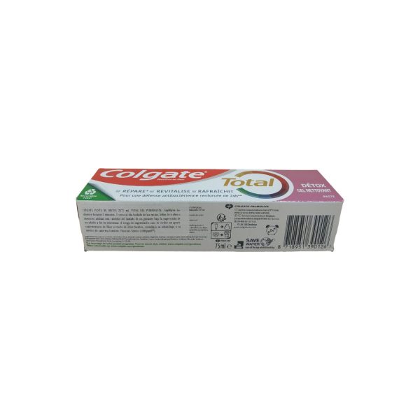 colgate Pasta de diente Total  Détox 75ml - Imagen 2
