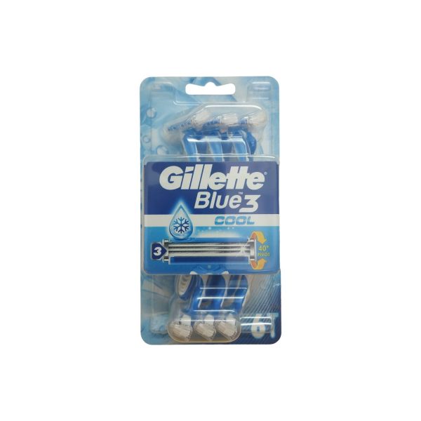 Gillette Blue3 Cool pack 6 uds