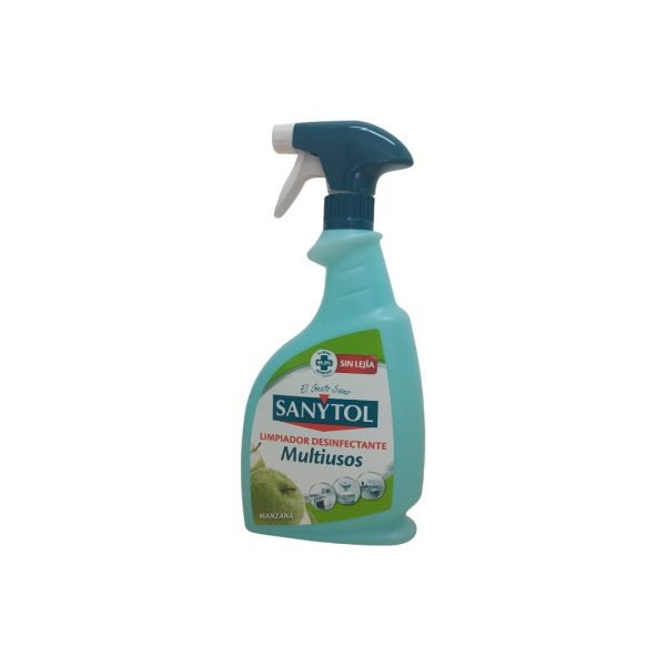 Sanytol Limpiador desinfectante Multiusos manzana pistola 750ml