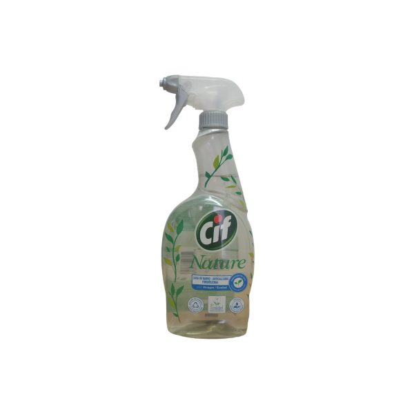 Cif nature para el baño antical con vinagre pistola 750ml.