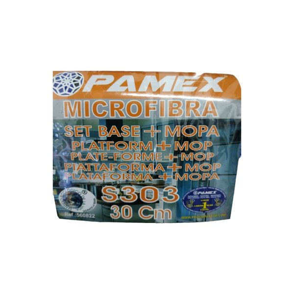 Pamex Mopa set base microfibra 30 cm - Imagen 3