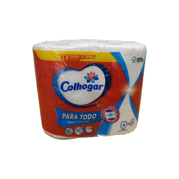 Colhogar Para todo Maxi rollo pack 4 uds