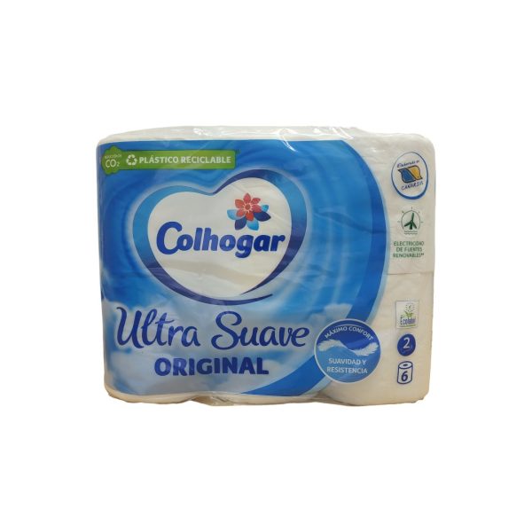 Colhogar Papel Higiénico Ultra Suave Original 6 rollos